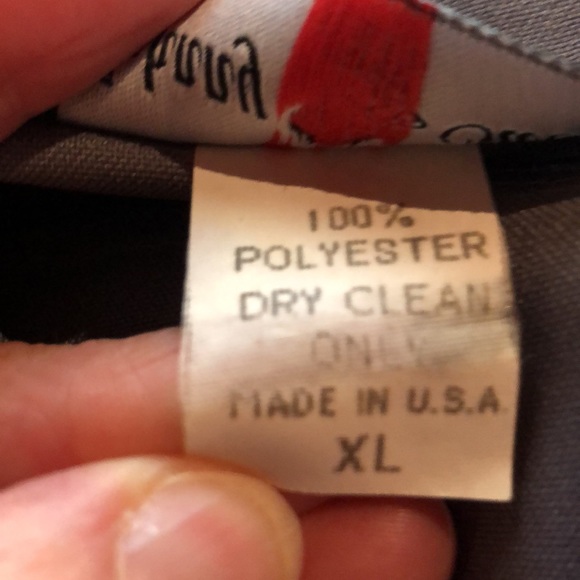 Early 2000”s Johnny Suede Charcoal button down - Picture 7 of 7